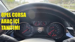 Di̇reksi̇yon Sinavi İçi̇n Opel Corsa Araç İçi̇ Tanitimi.