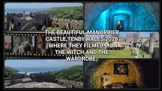 THE BEAUTIFUL MANORBIER CASTLE,TENBY,WALES,2026 (WHERE THEY FILMED LION THE WITCH AND THE WARDROBE)