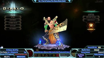 【INVIS】Ultra Speed Kill T6 Ghom, Insane Monk in RoS, Fix this Blizzard!