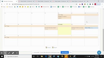 Steps 6-8: Adding, editing, and deleting calendar events