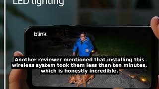 Blink Outdoor 4 Floodlight Camera — Wireless smart security camera, 700 lumens, two-year..