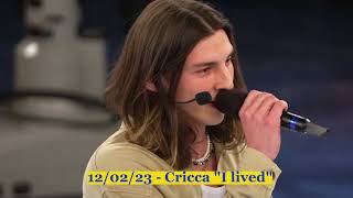 12/02/23 - Cricca "I lived"