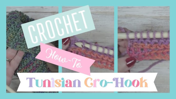 DOUBLE ENDED CROCHET - How to Use Double Ended Hook for Fast and Easy  Tunisian Crochet by Naztazia 