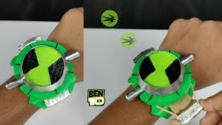 How to make Ben 10 Alien Disc shooter Omnitrix from Ben 10 Alien force