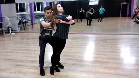 Beata Grembowska & Paweł Białecki - zouk / improvisation/ Poznan