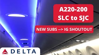 Delta Airlines Airbus a220 Economy Class Trip Report