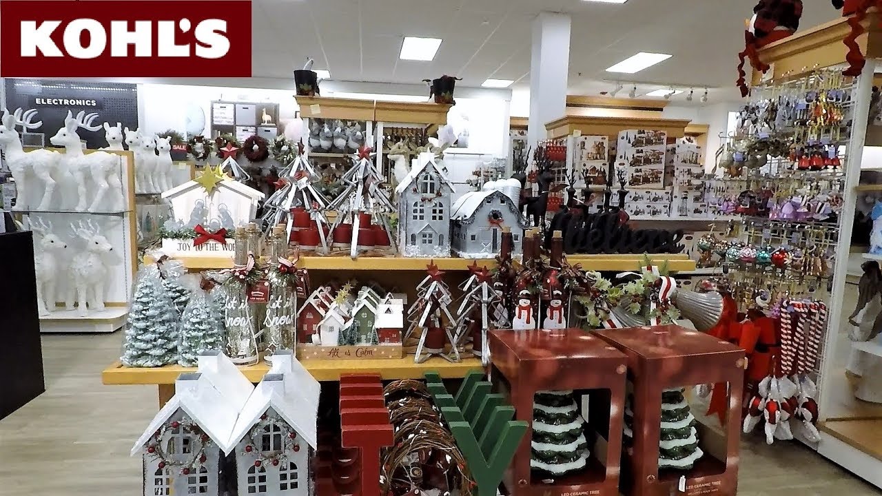  KOHL S  CHRISTMAS 2019 ITEMS CHRISTMAS DECORATIONS  