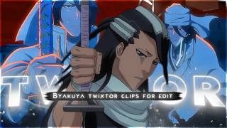 Byakuya Kuchiki Twixtor 4K Bleach Thousand Year Blood War Clips Twixtor Pack