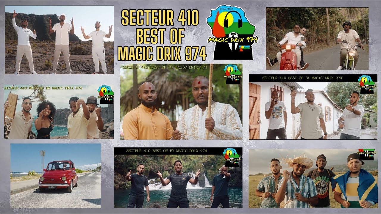 SECTEUR 410 BEST OF  VIDEO MIX 2025 4K BY MAGIC DRIX 974
