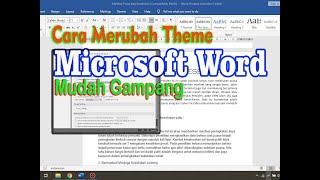 CARA MERUBAH THEME MS. WORD screenshot 5