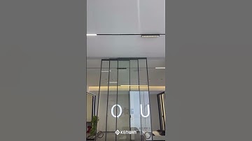 Cửa Slim tự động 3 cánh thế hệ mới nhôm Kenwin Ultra Slim