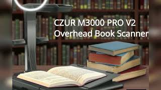 CZUR M3000 PRO v2 Professional Book Scanner