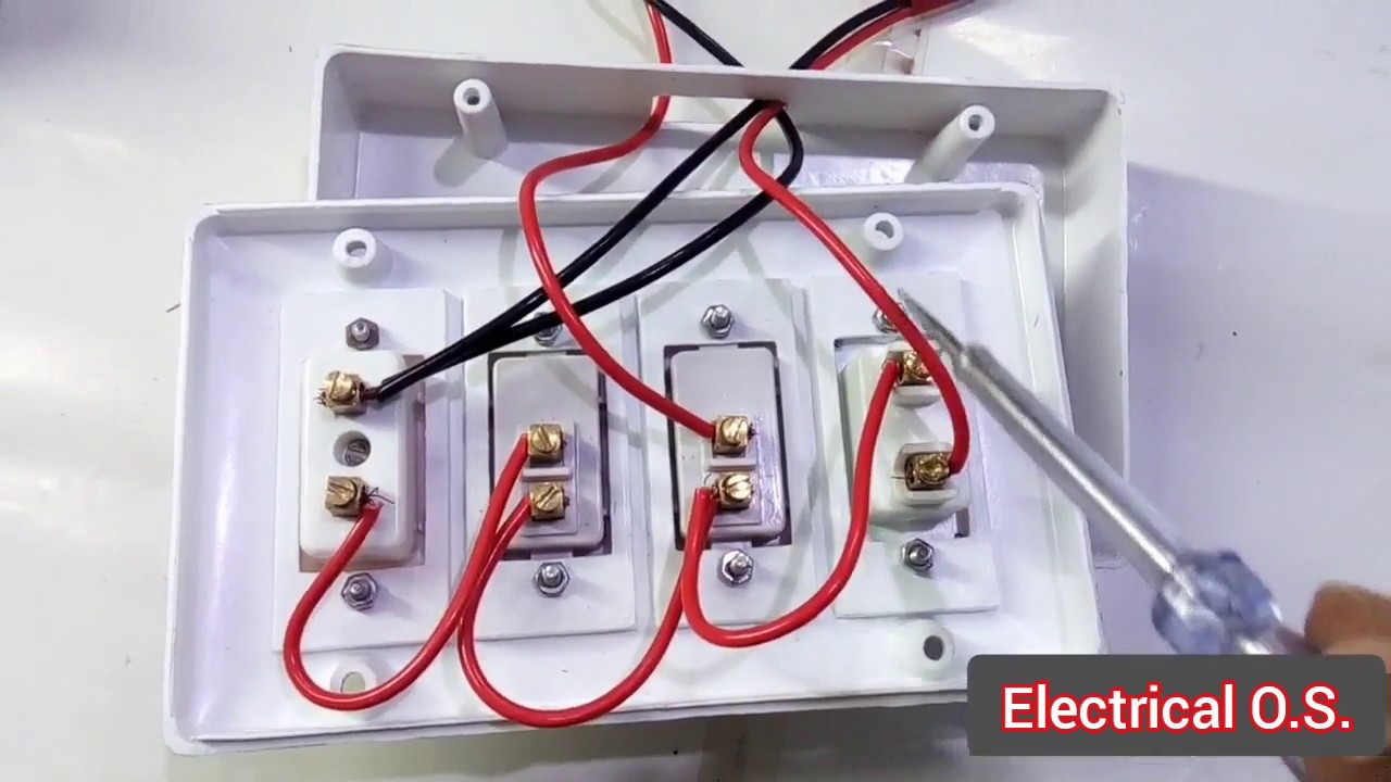 Switch board connection ( A to Z) in bangla. electric