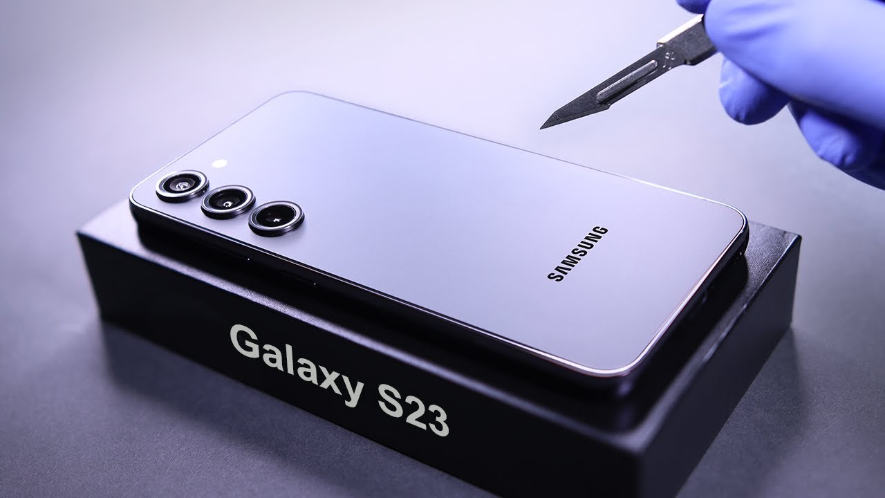 Samsung Galaxy S23 Unboxing - ASMR 