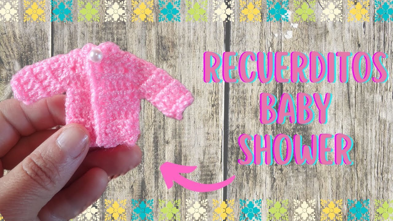 SOUVENIR PARA BABY SHOWER ‼️ crochet 😍 YouTube