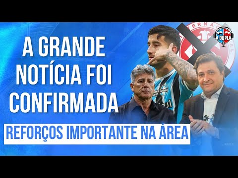 🔵⚫️ Diário do Grêmio KTO: A boa notícia confirmada | Guerra cutuca Barcellos | Villasanti esperado