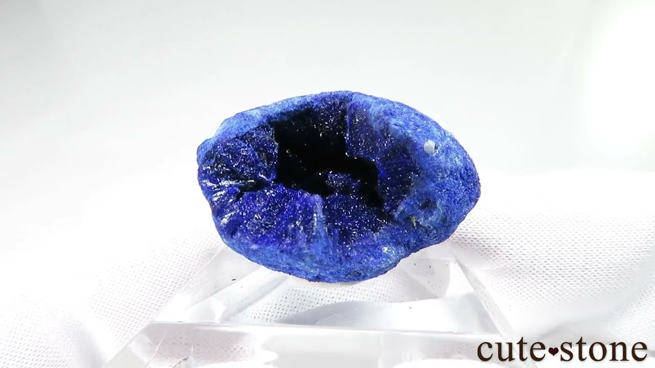 ロシア Mikheevskoe産 アズライト＆マラカイトの原石 No.7 - cute stone -