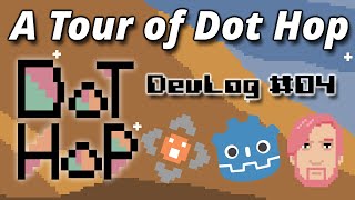 A Tour of Dot Hop, a puzzle game built in Godot | DevLog 04