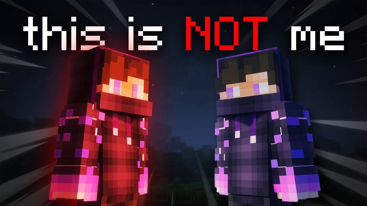 SPLIT SELF HORROR MOD 🔴 Minecraft Horror Mod Gameplay - YouTube