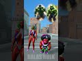 Random Back Battle Between SPIDERMAN Family and Hulk #4 #shorts #spiderman