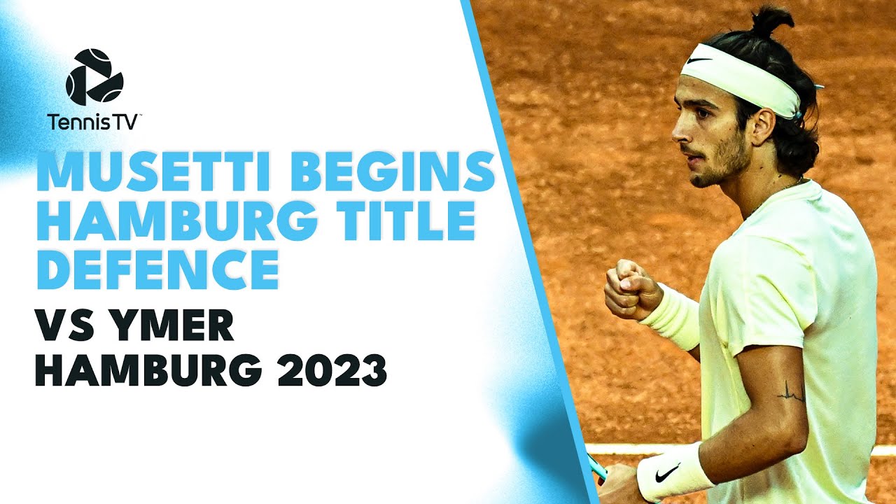 Lorenzo Musetti Begins Title Defence vs Elias Ymer | Hamburg 2023 Highlights