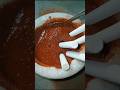 Red Chatni Making ASMR | Satisfying Mud | Crunchy Chalk #shorts #asmr #relaxing