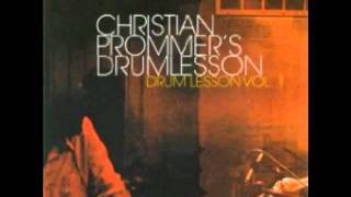 CHRISTIAN PROMMER. DRUM LESSON