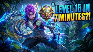 Level 15 in 7 minutes? Nolan is actually broken…