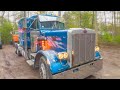 Peterbilt 359 lights up like a Christmas after decades of neglect! Pt.6
