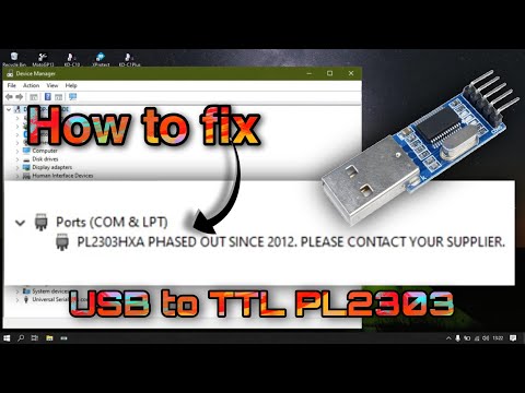 Cope with solutions "PL2303HXA PHASED OUT SINCE 2012. PLEASE CONTACT YOUR SUPPLIER."
