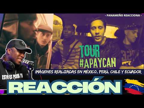 #ApayCan Video EPK del Tour  |PANAMEÑO REACCIONA|