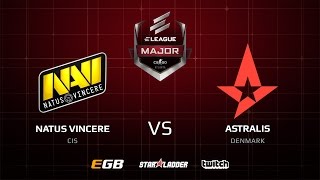 Natus Vincere vs Astralis, map 2 mirage, ELEAGUE Major 2017