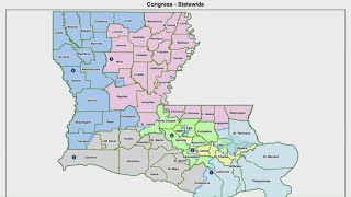 Louisiana House to consider district map proposal
