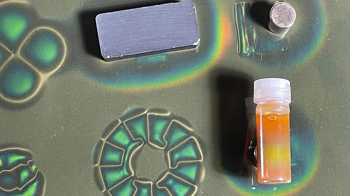 The magnetochromic effect- magnetically induced color for visualizing magnetic fields