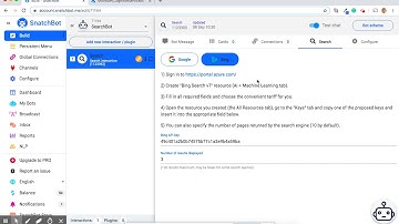 How to use the Search Interaction in SnatchBot