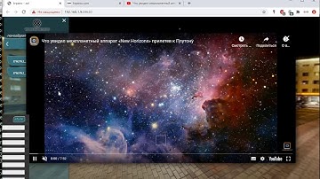 the plugin menu. open a website, YouTube in a frame. krpano