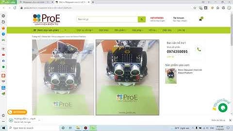 Hướng dẫn Code cho xe robot Maqueen với Microbit trong dạy học stem