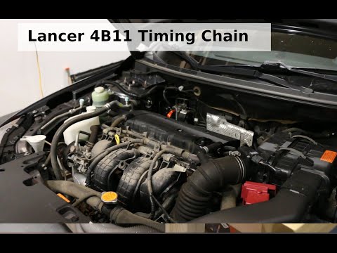 Mitsubishi Lancer 2.0L NA 타이밍 체인 교체 4B11 엔진