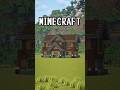 【マイクラ建築】ベランダ付きの簡単おしゃれハウスを建築してみた #shorts #minecraft #マイクラ #マイクラ建築