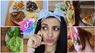 سندويتشات التيك توك ? بألذ حشوات        هتبهري أطفالك ?‍?‍? tiktok tortilla wrap (breakfast)