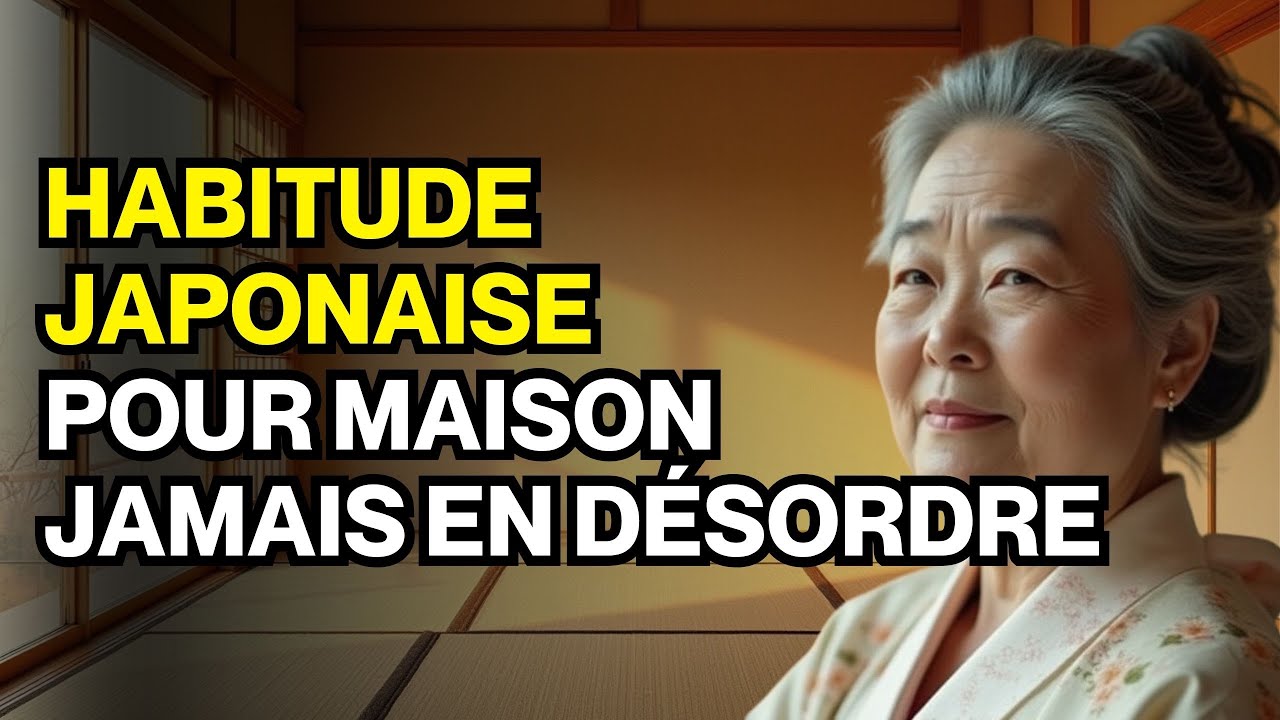 7 HABITUDES JAPONAISES pour NE JAMAIS AVOIR UNE MAISON EN DÉSORDRE