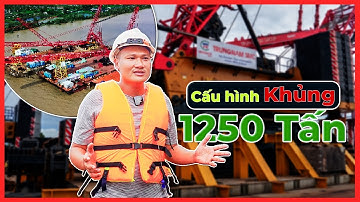 CẦN CẨU BÁNH XÍCH 1250 TẤN TRÊN SÀ LAN | TRUNGNAM SMC