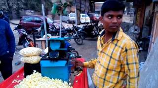 Desi Popcorn making | Indian favorite time pass food | Indian road side food