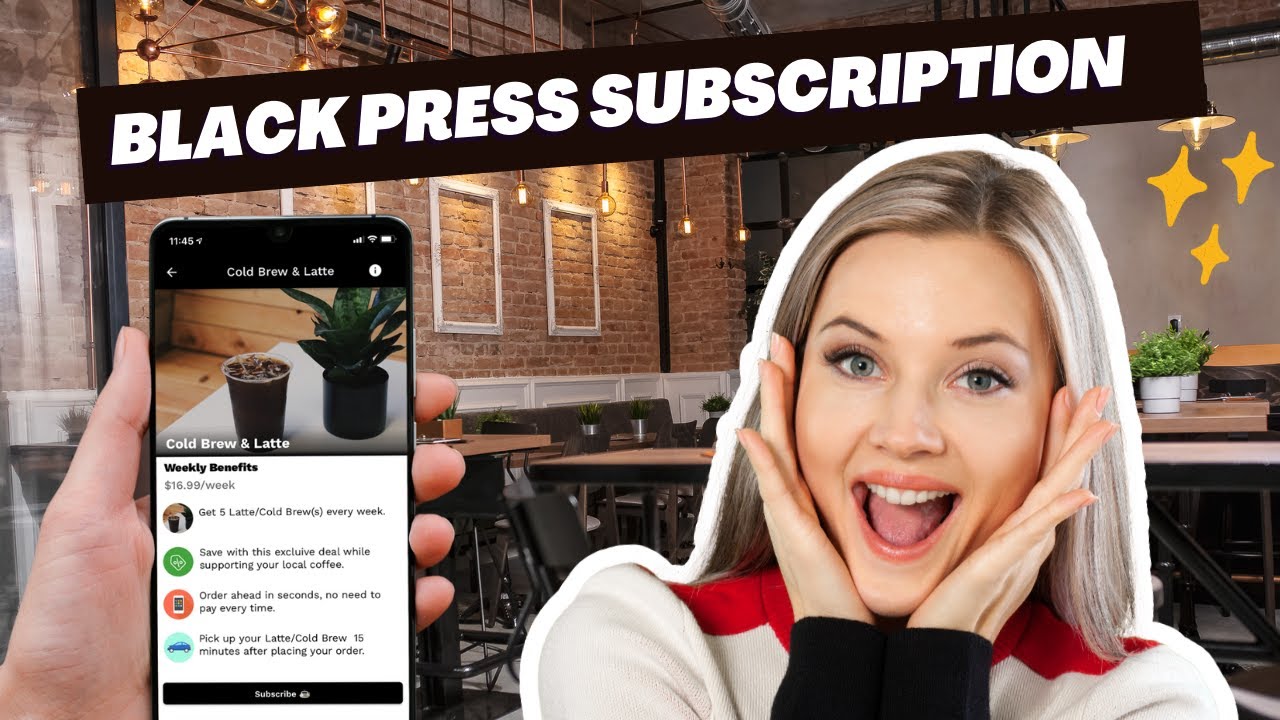 Black Press Coffee Subscription Subscription YouTube