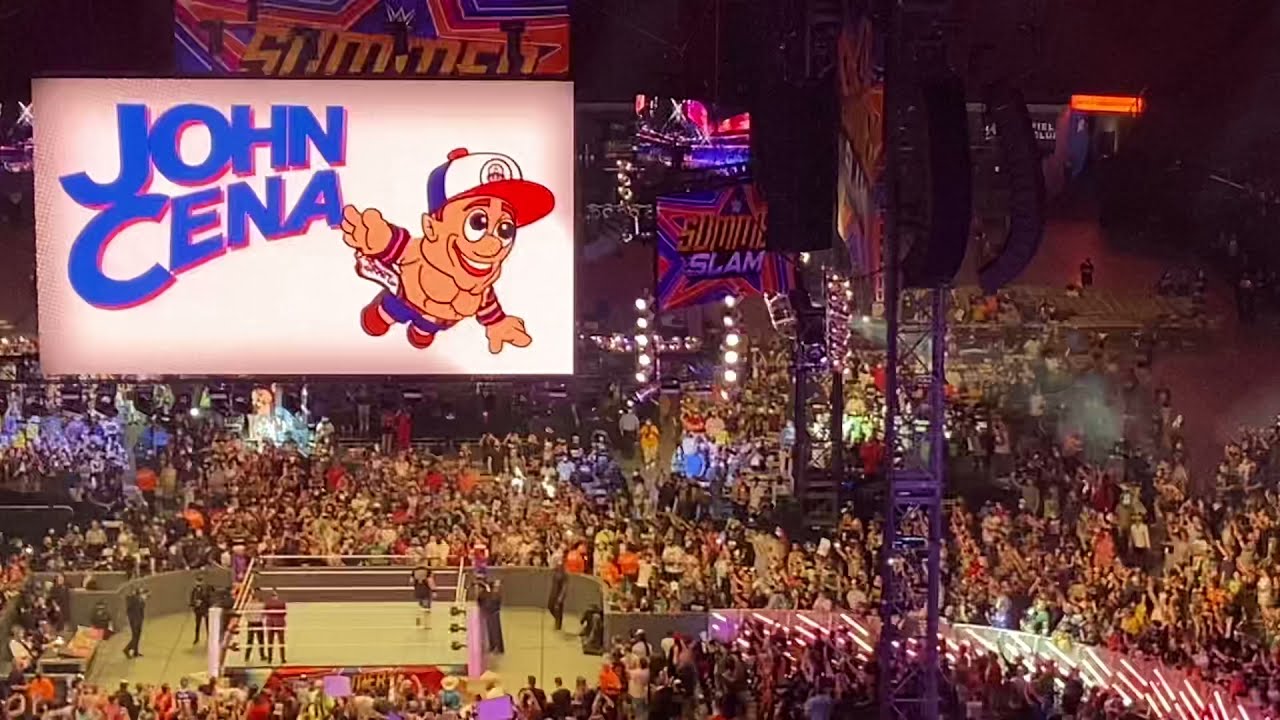 John Cenas Entrance Live At SummerSlam 2021! (Live Crowd Reaction)