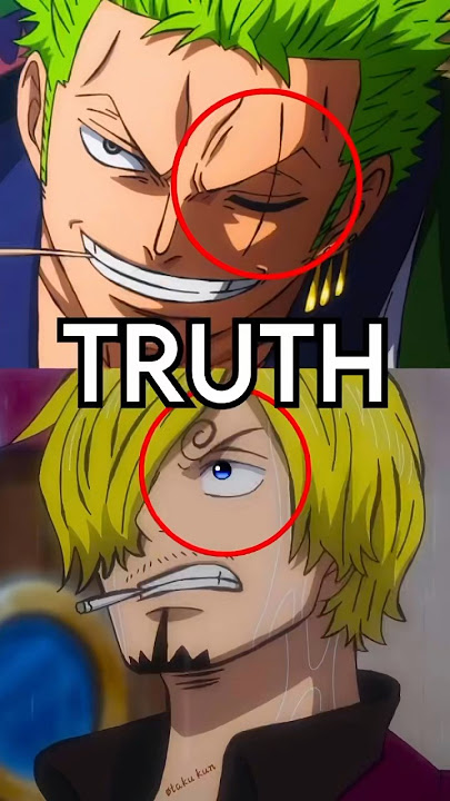 The Truth Behind Zoro and Sanji Eyes