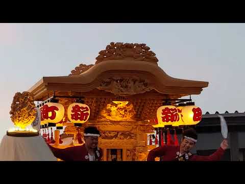 大阪関西万博 春の陣5月10日 藤井寺市 野中同志会 だんじり実演 阪南市新町やぐら(4K)