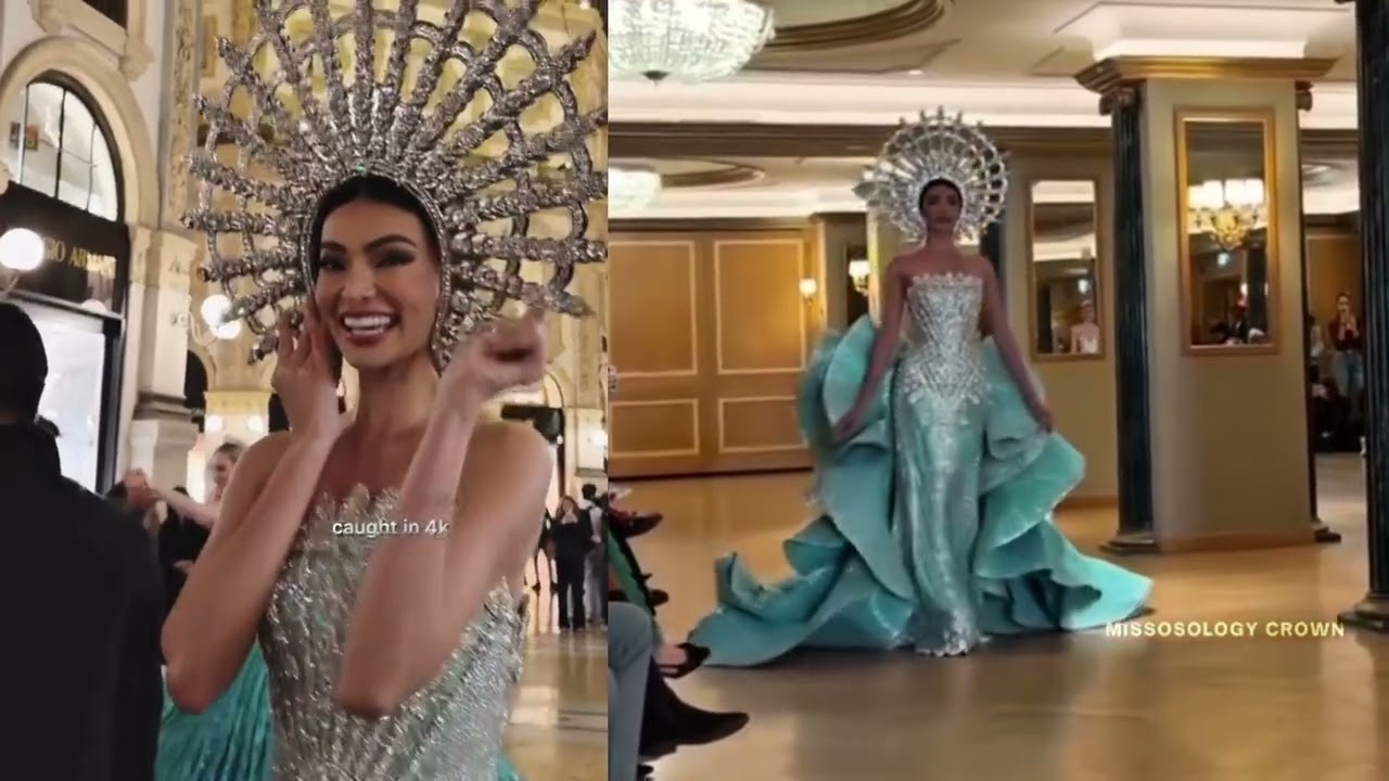 Emma Mary Tiglao Stuns at Milan Fashion Week | Miss Grand International 2025 Queen in Style Runway!!