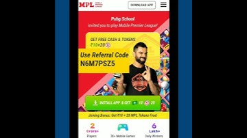 MPL referral code. Mpl coupon code. Play games earn money .MPL refer code. Promo code . Online games