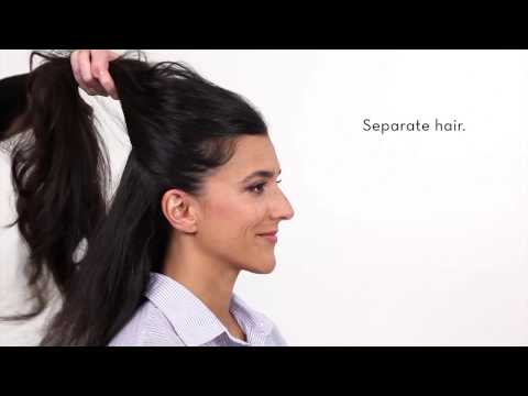HOW TO: Create a Voluminous Ponytail